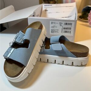 Birkenstock Papillio Mineral Blue Sandals Size 37